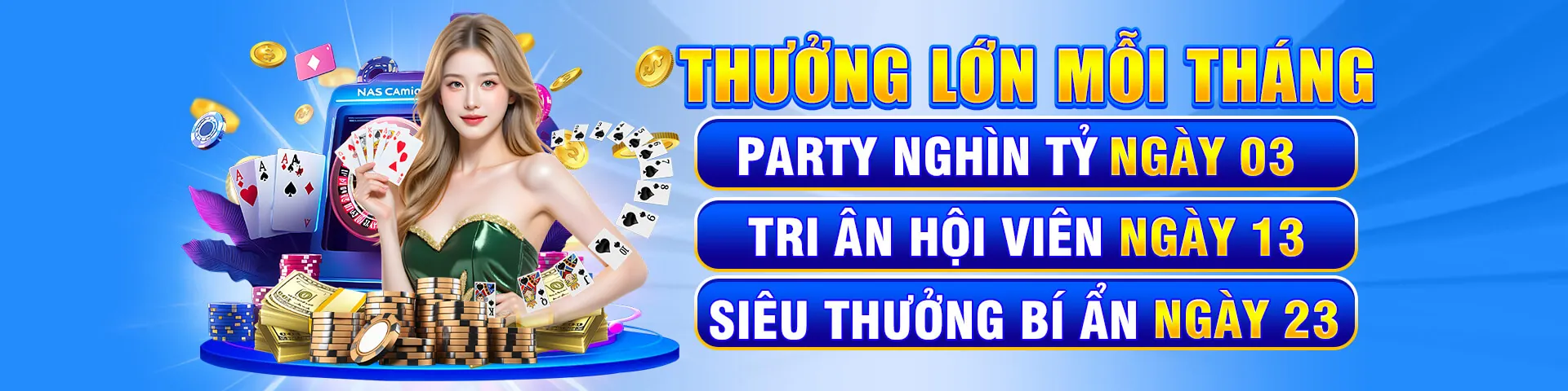 Hoàn trả cao cho thể thao, casino, slot game tại 7fun7